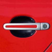 Накладки сріблясті дверних ручок з поздовжнім вирізом thumbnail 1