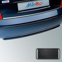 Накладка спойлер на низ заднього бампера під карбон thumbnail 1