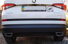 Накладка на задній бампер thumbnail 2