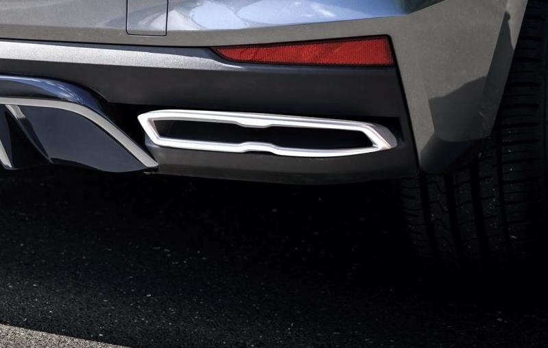 457222 Накладка на задній бампер