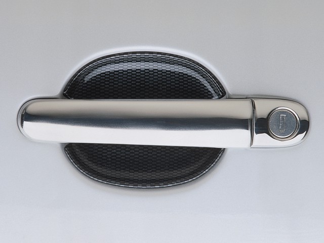 1720102 Накладки дверних ручок під хром