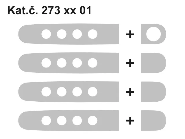 Накладки дверних ручок - 1