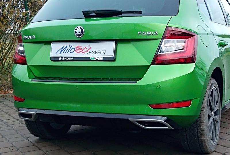 357222 Накладка на задній бампер