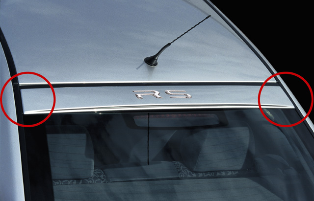 42704 Накладка заднього скла