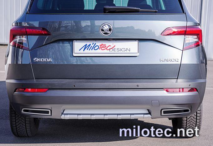 284115 Накладка заднього бампера